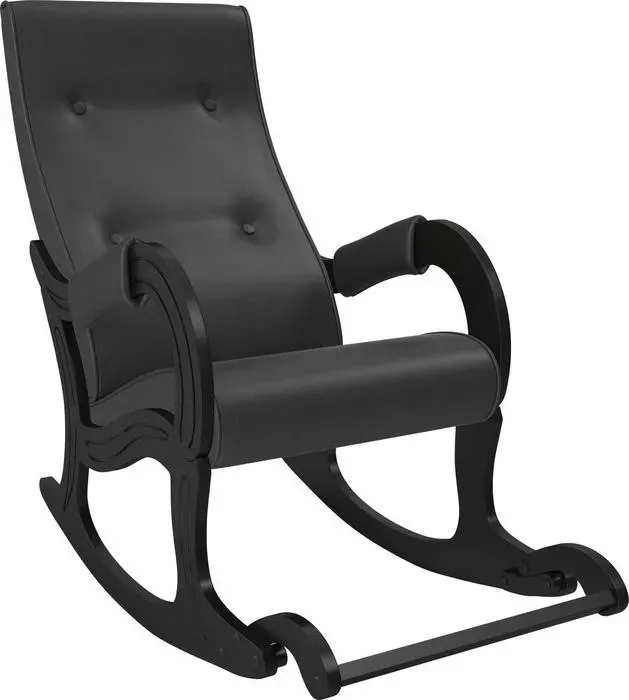 Кресло Мебель Импэкс -качалка Модель 707 венге, к/з Dundi 109