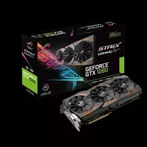 Видеокарта ASUS nVidia GeForce STRIX-GTX1080-O8G-GAMING
