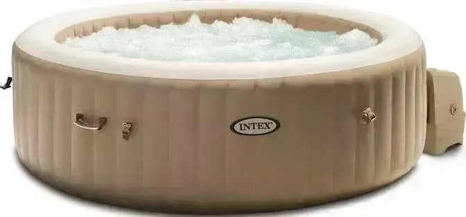 СПА-бассейн INTEX 28426 Bubble Massage 145/196х71 см 795л круглый с круговым пузырьковым массажем