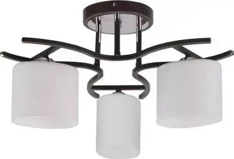 Люстра Imex потолочная MD.2441-3-S BR+CH 3*60Вт E27