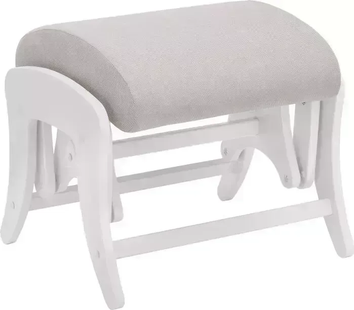 Пуф Milli Uni молочный дуб, ткань Verona light grey