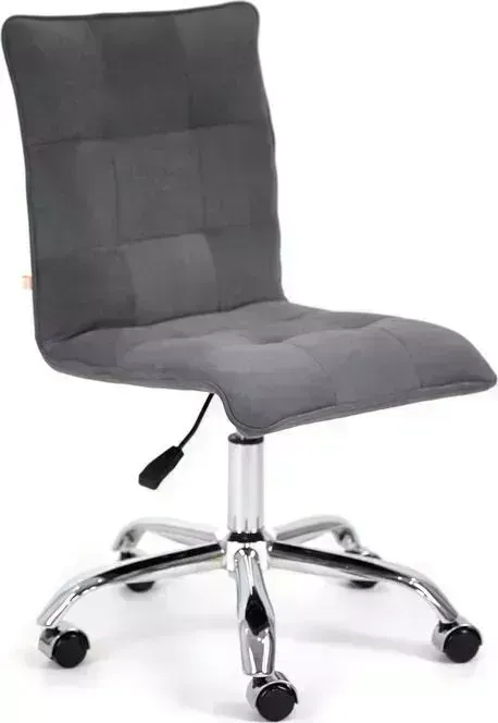 Кресло офисное TetChair Zero флок серый 29