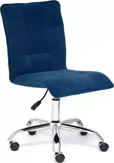 Кресло офисное TetChair Zero флок синий 32