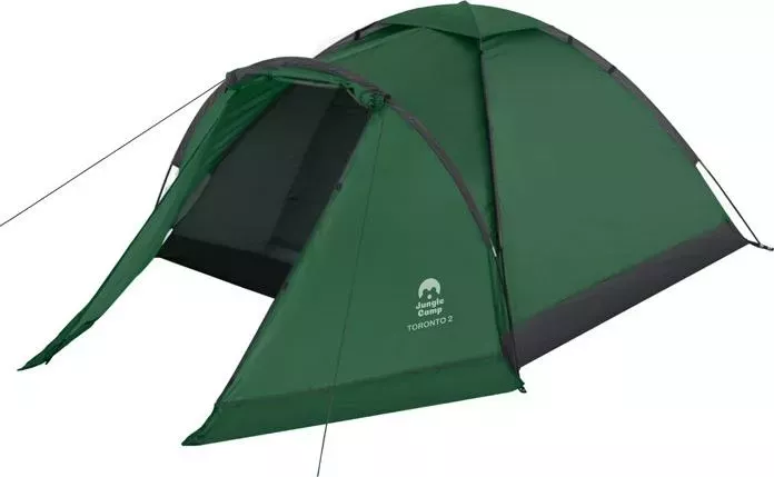 Палатка Jungle Camp двухместная Toronto 2, цвет- зеленый