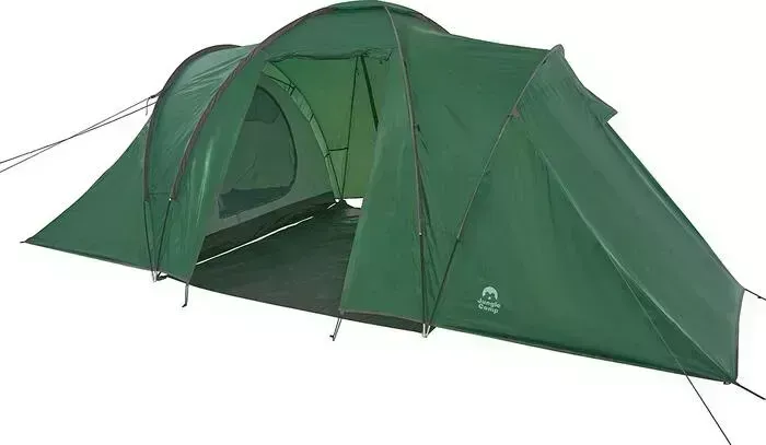 Палатка Jungle Camp четырехместная Toledo Twin 6, цвет- зеленый