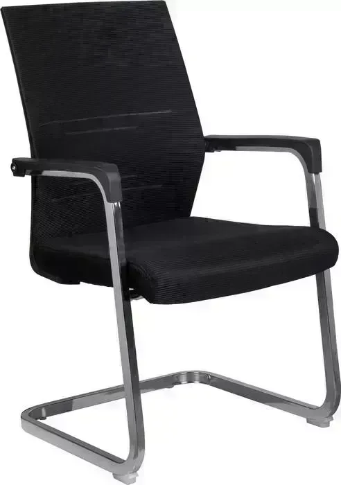 Кресло Riva Chair RCH D818 черная сетка на полозьях