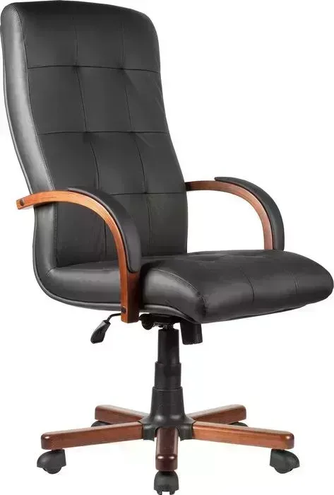 Кресло офисное Riva Chair М 165 A Laguna Тай черная кожа