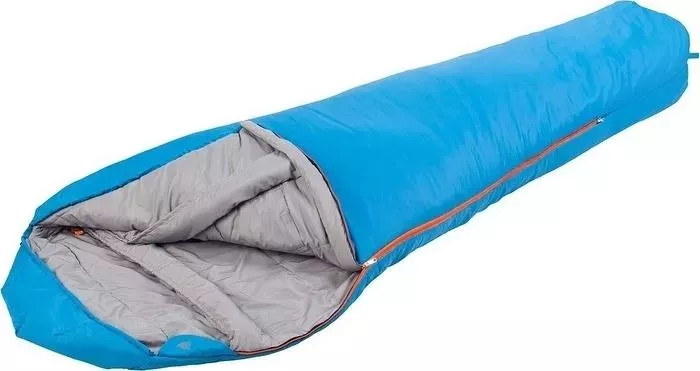 Спальный мешок TREK PLANET Dakar, трехсезонный, левая молния, цвет- синий