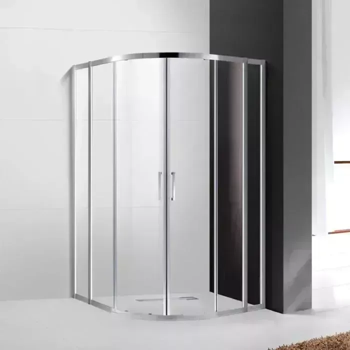 Душевой уголок CEZARES Molveno R-22 120x120 прозрачный, хром (MOLVENO-R-22-100+20-C-Cr-IV)