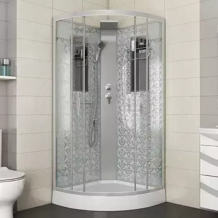 Душевая кабина NIAGARA 90x90х210 (NG-7715WBK)