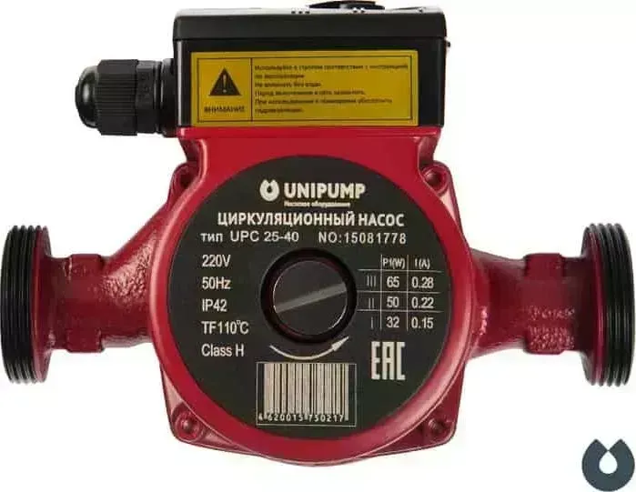 Насос циркуляционный UNIPUMP UPC 25-40 130 (95772)