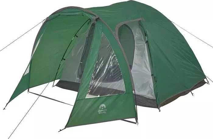Палатка Jungle Camp четырехместная Texas 5, цвет- зеленый