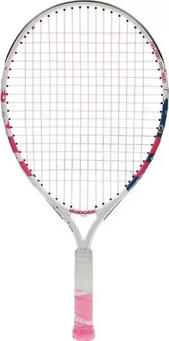 Ракетка для большого тенниса Babolat BFLY Gr000, 140243, детей 5-7 лет, бело-розово-синий B'FLY