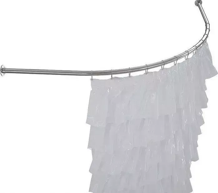 Карниз для ванны AQUANET Capri/Sarezo 160x100 см, хром (242860)