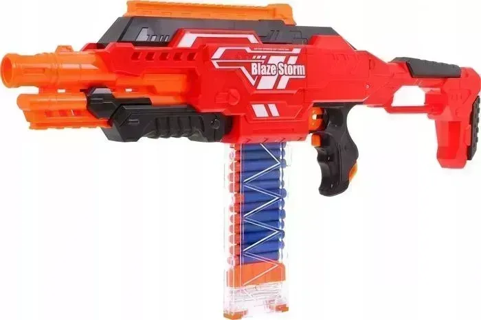 Автомат Zecong Toys с мягкими пулями на батарейках "BlazeStorm" - ZC7100