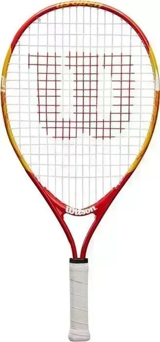 Ракетка для большого тенниса Wilson US OPEN 21, WRT20310U, 5-6 лет, оранжево-красный