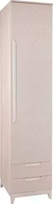 Шкаф R-home универсальный Сканди жемчужно-белый 50x45x230 с ящиками