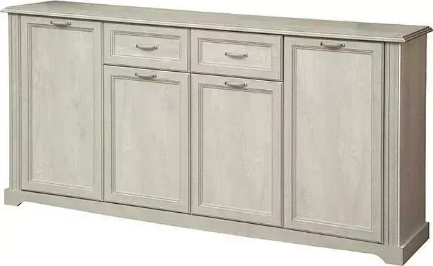 Тумба Олимп 32.13 сохо бетон пайн белый / Masa Decor бетон пайн белый / профиль бетон пайн белый патина / ДВПО белый
