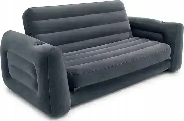 Надувной диван-трансформер INTEX 66552 Pull-Out Sofa 203х224х66 см