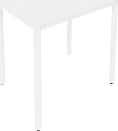 Стол письменный RIVA на металлокаркасе Slim С.СП-2.1 белый/белый металл 78x60x75