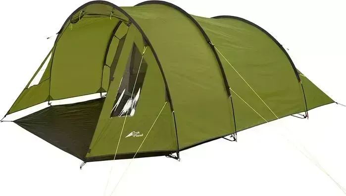 Палатка TREK PLANET трехместная Ventura 3, цвет- зеленый