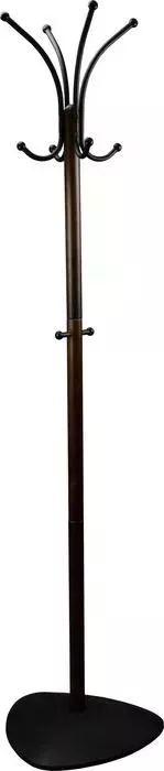 Вешалка Мебелик напольная Декарт 541 черный/темно-коричневый