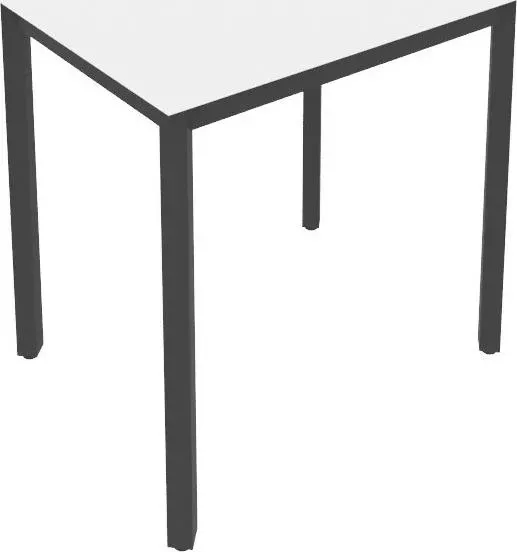 Стол письменный RIVA на металлокаркасе Slim С.СП-2.1 белый/антрацит металл 78x60x75 комплект
