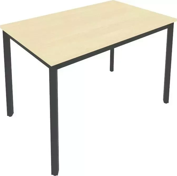 Стол письменный RIVA на металлокаркасе Slim С.СП-4 клен/антрацит металл 118x72x75 комплект