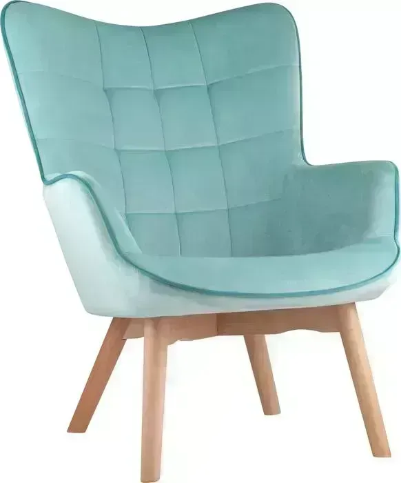 Кресло Stool Group Манго вельвет/мятный MANCO HLR-59