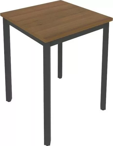Стол письменный RIVA на металлокаркасе Slim С.СП-1.1 орех/антрацит металл 60x60x75 комплект
