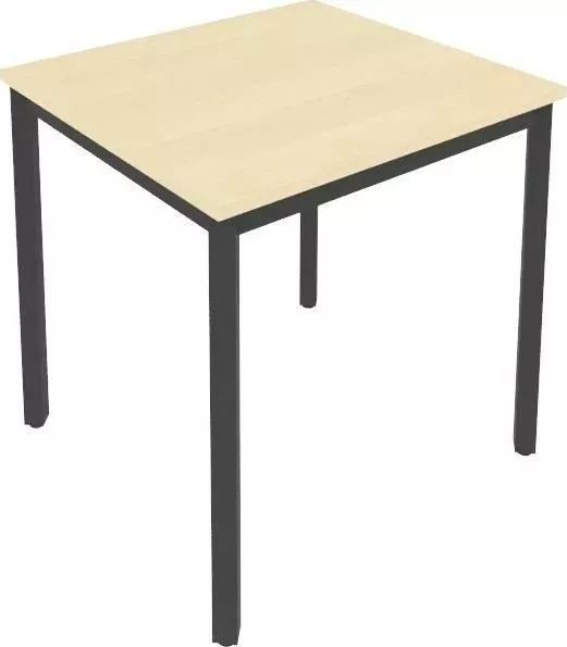 Стол письменный RIVA на металлокаркасе Slim С.СП-2 клен/антрацит металл 78x72x75 комплект