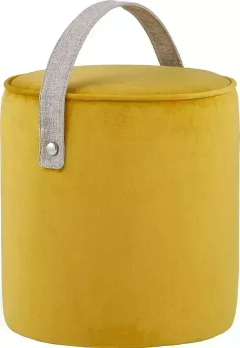 Пуф Stool Group Джерри вельвет оранжевый MC161-2 HLR-41