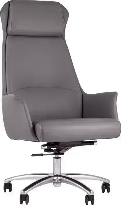 Кресло офисное TopChairs Viking серое A025 DL001-22