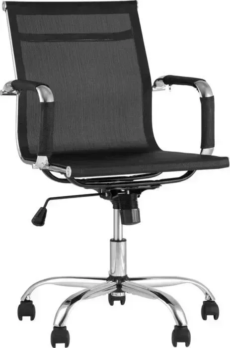 Кресло офисное TopChairs Village D-101M black