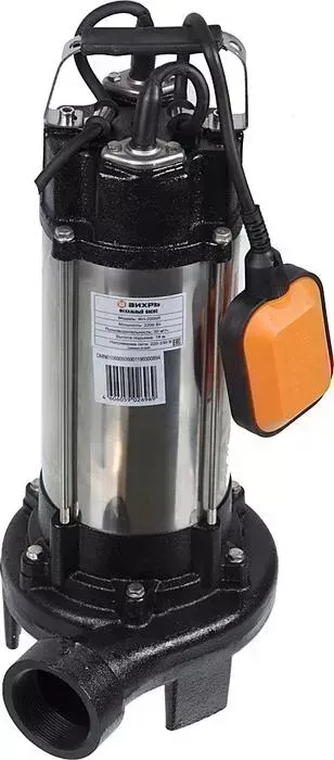 Насос погружной фекальный ВИХРЬ ФН-2200Л