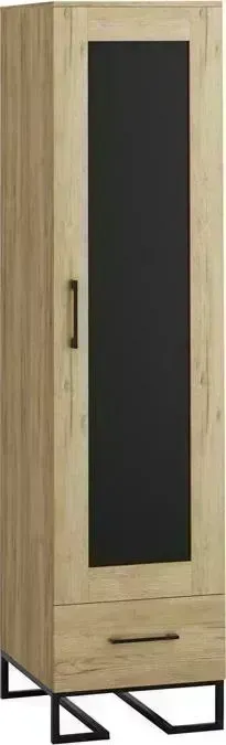 Шкаф R-home -витрина Loft дуб натуральный