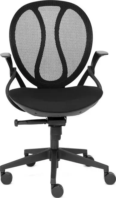 Кресло офисное TetChair Shell ткань черный