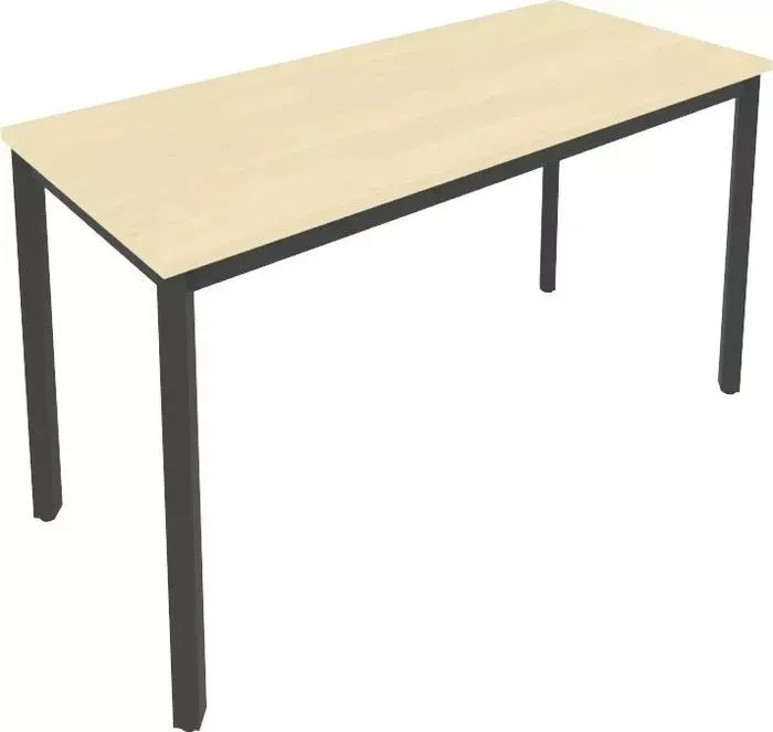 Стол письменный RIVA на металлокаркасе Slim С.СП-5.1 клен/антрацит металл 138x60x75 комплект