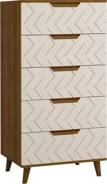 Комод R-home Сканди беж 5 ящиков