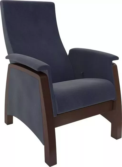 Кресло Мебель Импэкс -глайдер Balance 1 орех/ Verona denim blue