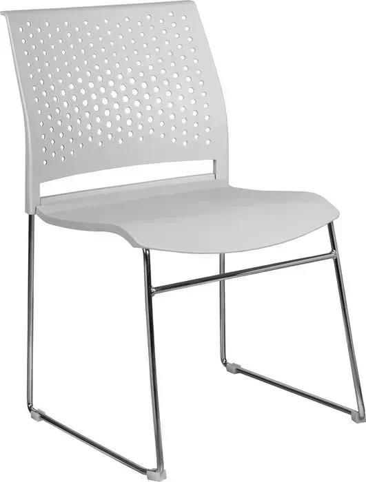 Кресло Riva Chair RCH D918 (D918-1) светло-серый пластик