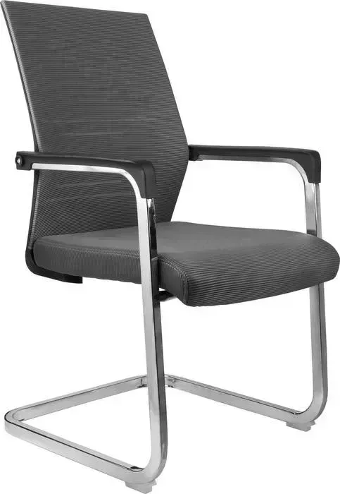 Кресло Riva Chair RCH D818 серая сетка на полозьях