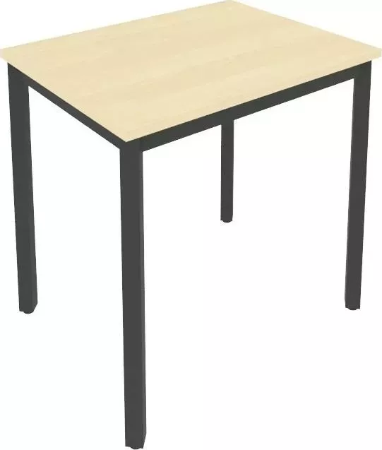 Стол письменный RIVA на металлокаркасе Slim С.СП-2.1 клен/антрацит металл 78x60x75 комплект