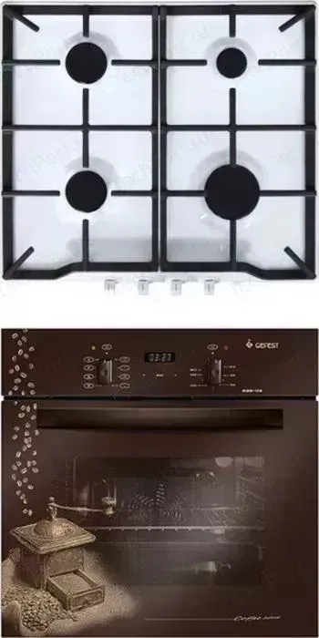 Встраиваемый комплект GEFEST ПВГ 1212-01 + ДА 622-02 К17