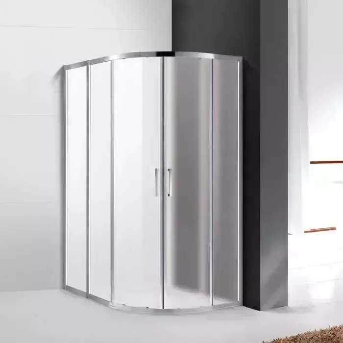 Душевой уголок CEZARES Molveno RH-2 130x100 Punto, хром (MOLVENO-RH-2-130/100-P-Cr)