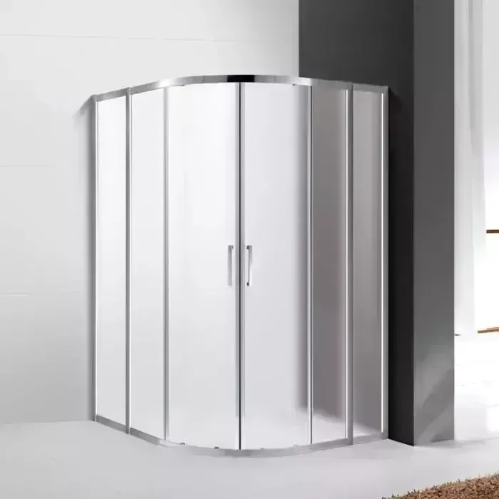 Душевой уголок CEZARES Molveno R-22 130x130 Punto, хром (MOLVENO-R-22-100+30-P-Cr)