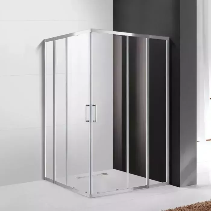 Душевой уголок CEZARES Molveno AH-21 110x100 прозрачный, хром (MOLVENO-AH-22-110/100-C-Cr-IV)