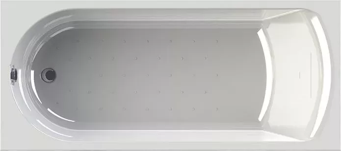 Акриловая ванна RADOMIR Николь 180x80 с каркасом и панелью (2-01-0-0-1-210, 2-21-0-0-0-210)