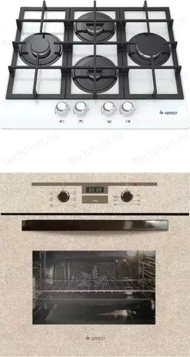 Встраиваемый комплект GEFEST ПВГ 2231 К12 + ДА 622-02 К48 S