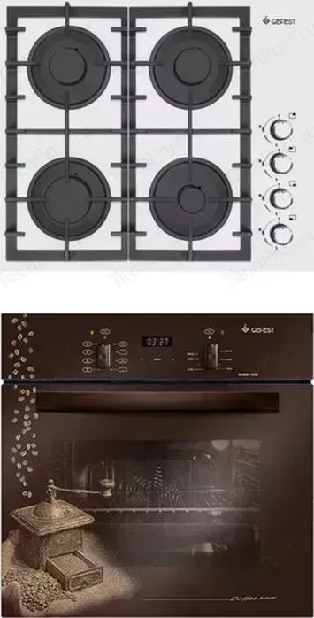 Встраиваемый комплект GEFEST СВН 2230 К12 + ДА 622-02 К17